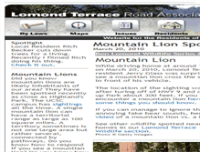 Tablet Screenshot of benlomond.org